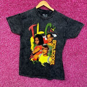 TLC No Scrubs Fan Mail Album Art Poster Soul Girl Band Tee M